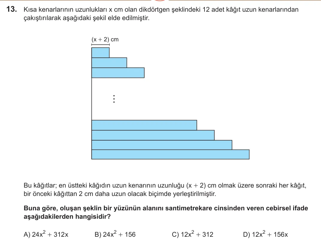 2022 LGS Matematik 13. soru